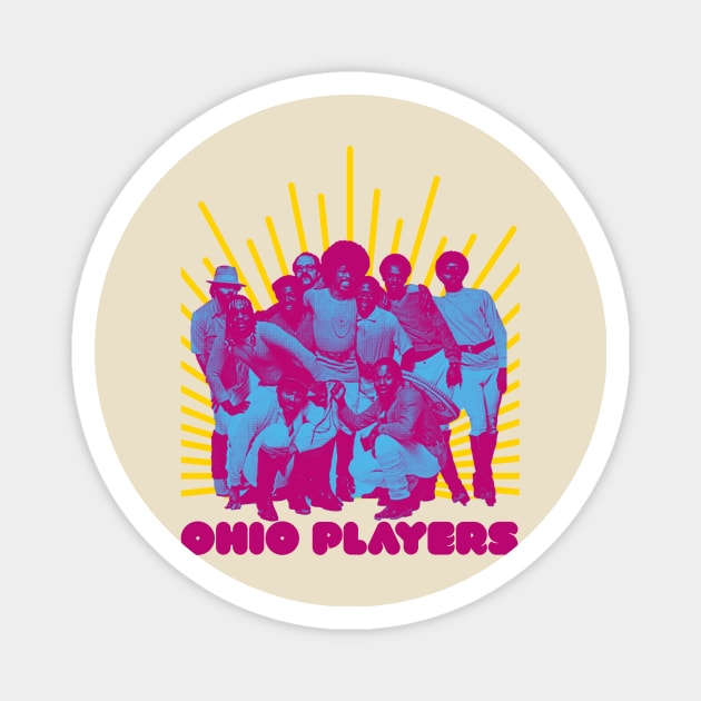 Ohio Players Magnet by HAPPY TRIP PRESS